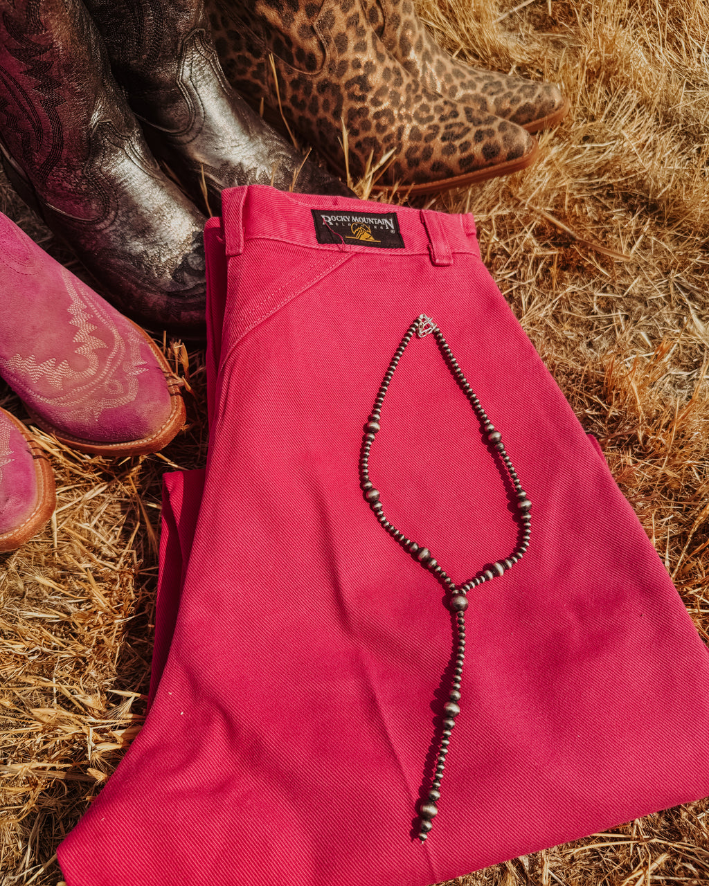Lonesome Silver Lariat Necklace