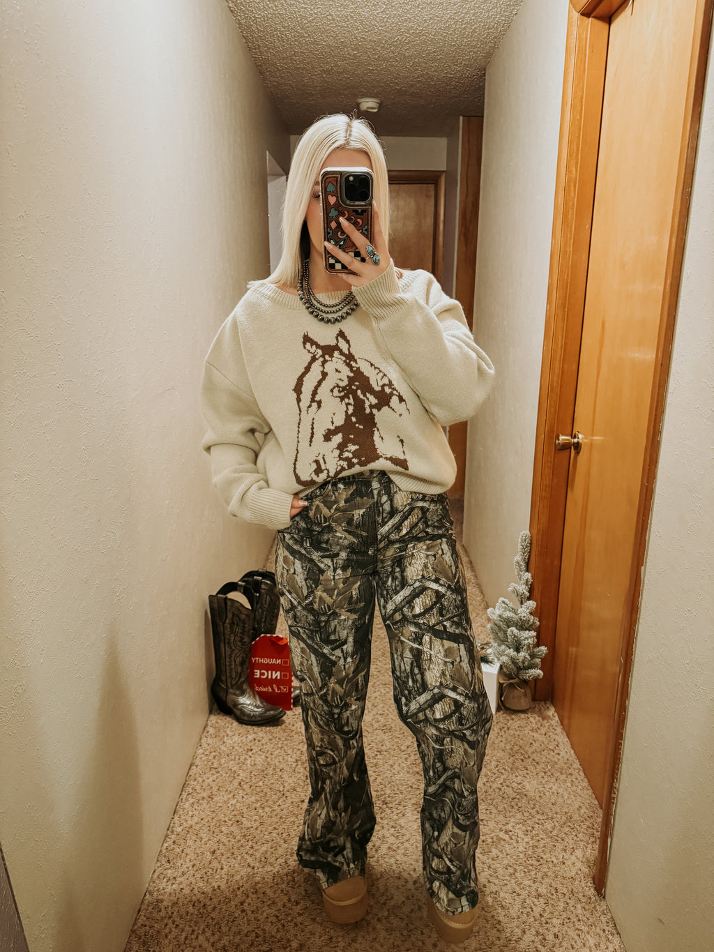 Brindlewood Relaxed Horse Sweater