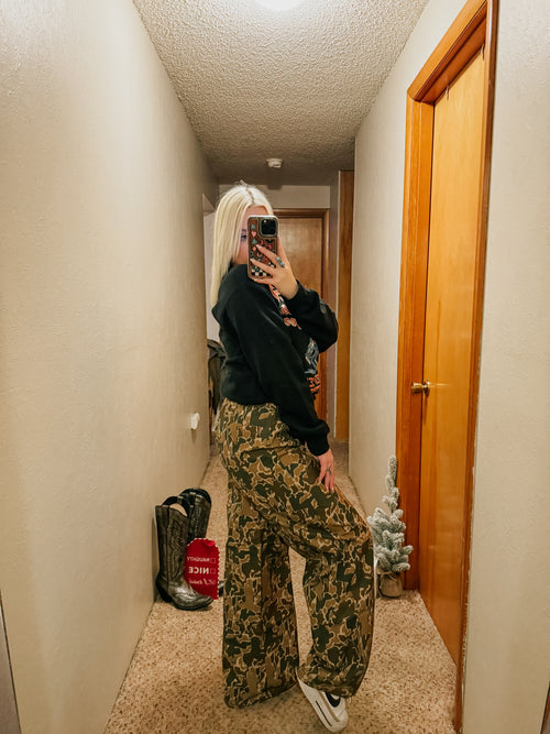 Backroad Babe Camo Pant