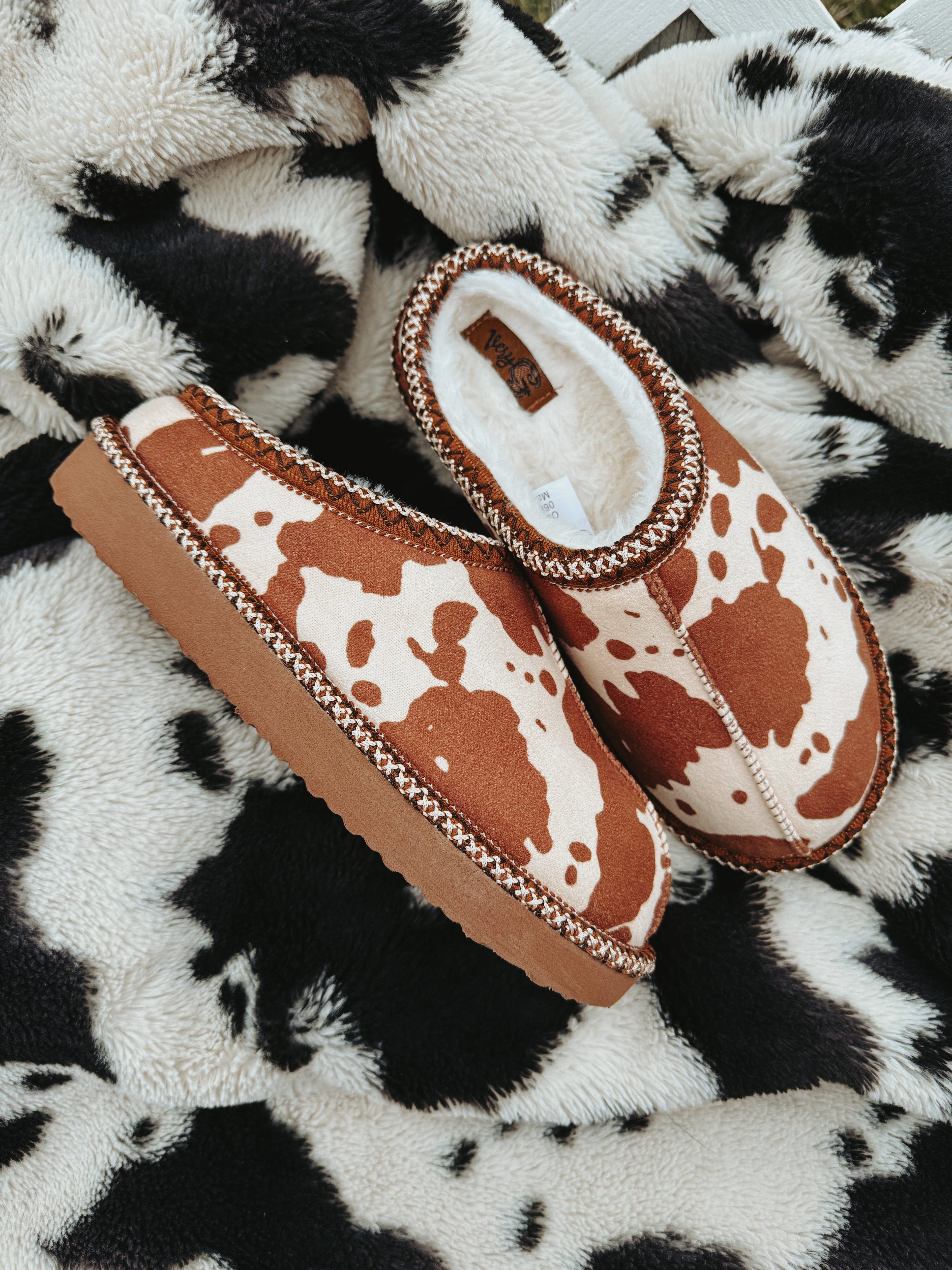 COZY COWGIRL CLUB SLIPPERS