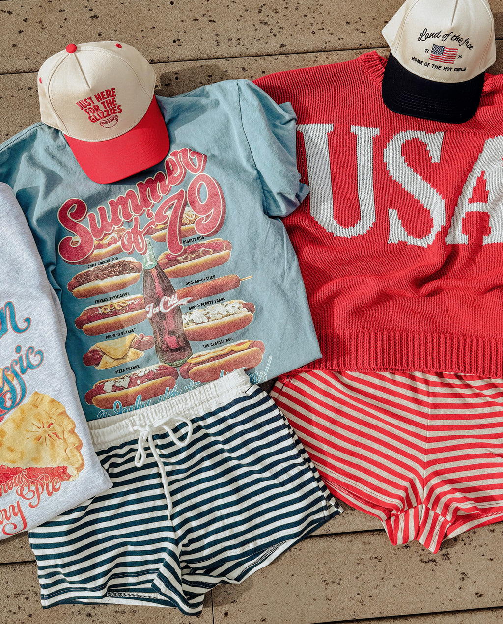 Summer of '79, Hot Dogs Boxy Tee