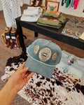 Denim Concho Trucker Hat