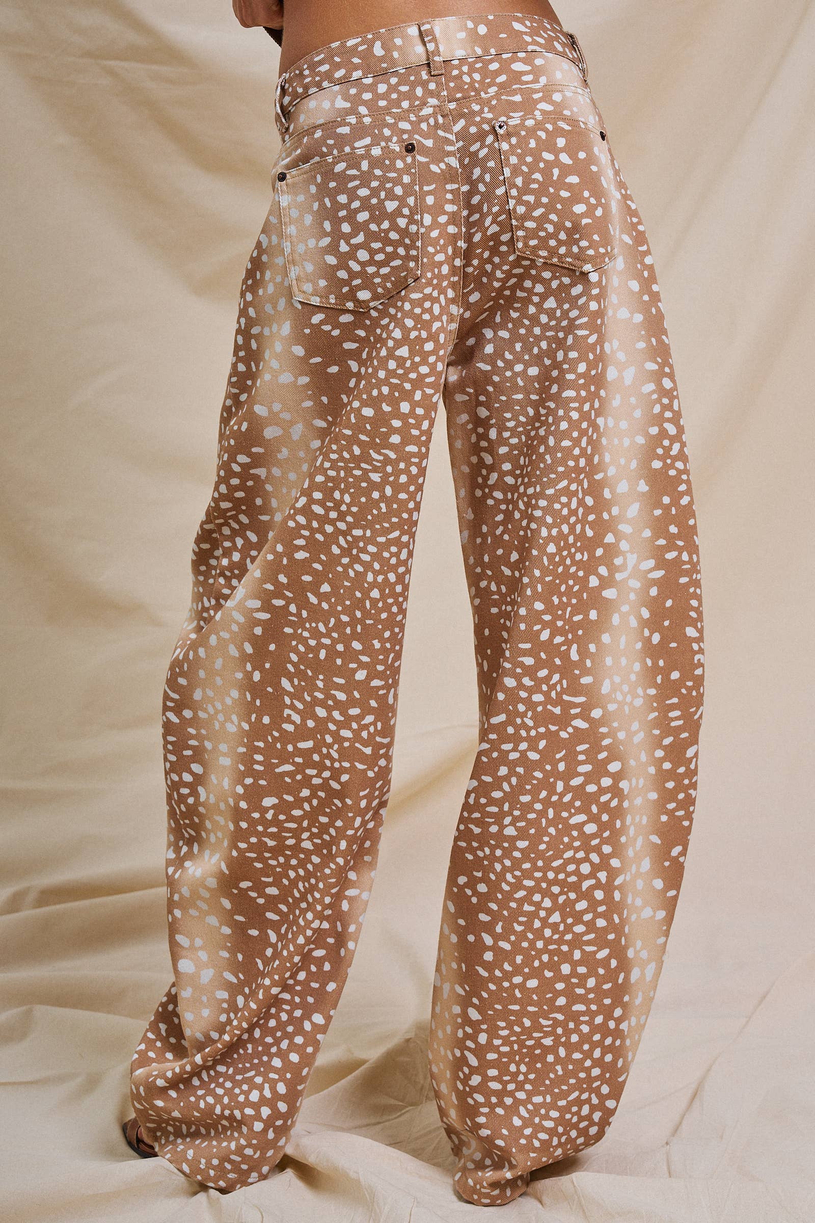 Fawn Over Me Wide Leg Barrel Jeans