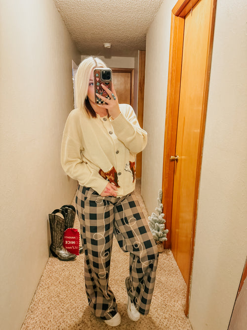 Backroad Babe Gingham Pant