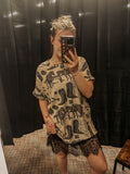 Lucky Spur Oversized Tee