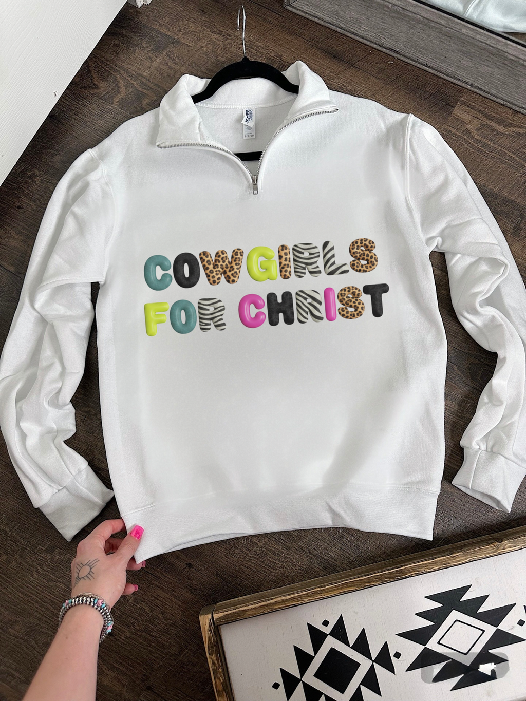 Cowgirls For Christ Quarter Zip