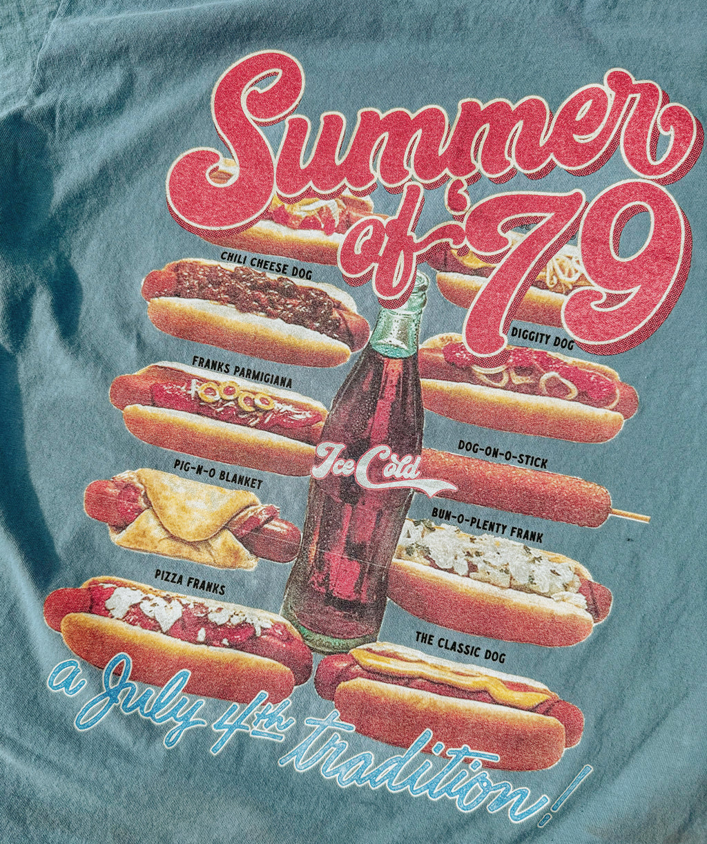 Summer of '79, Hot Dogs Boxy Tee
