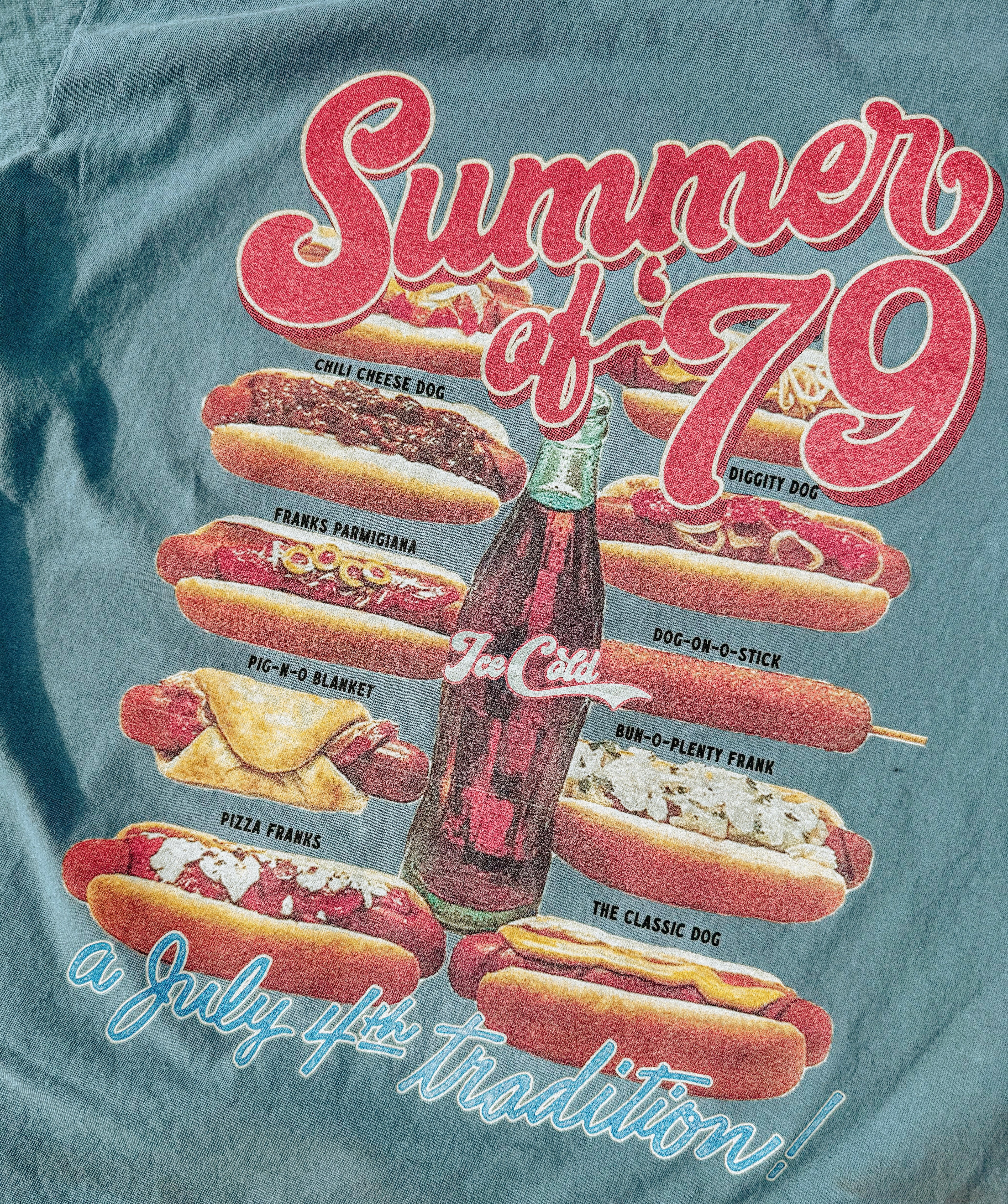 Summer of '79, Hot Dogs Boxy Tee