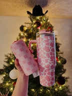 PINK HOWDY HARD CAN KOOZIE