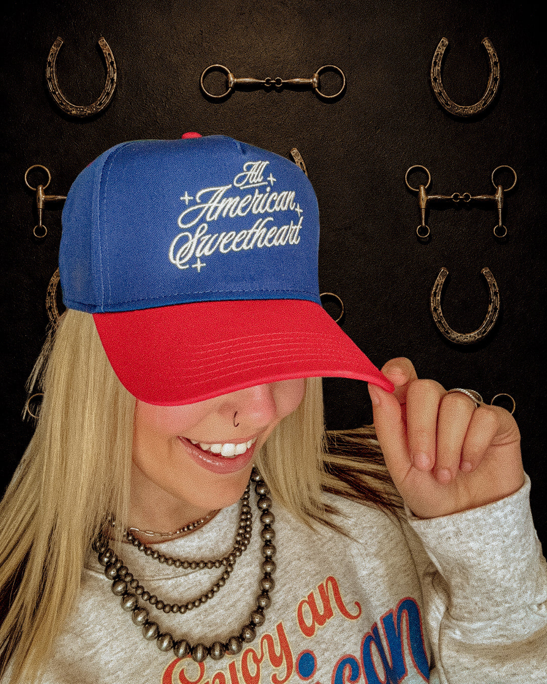 All American Sweetheart Trucker Hat