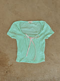 Daisy Tie Top Mint