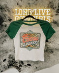 Western Turquoise Coors Baby Tee