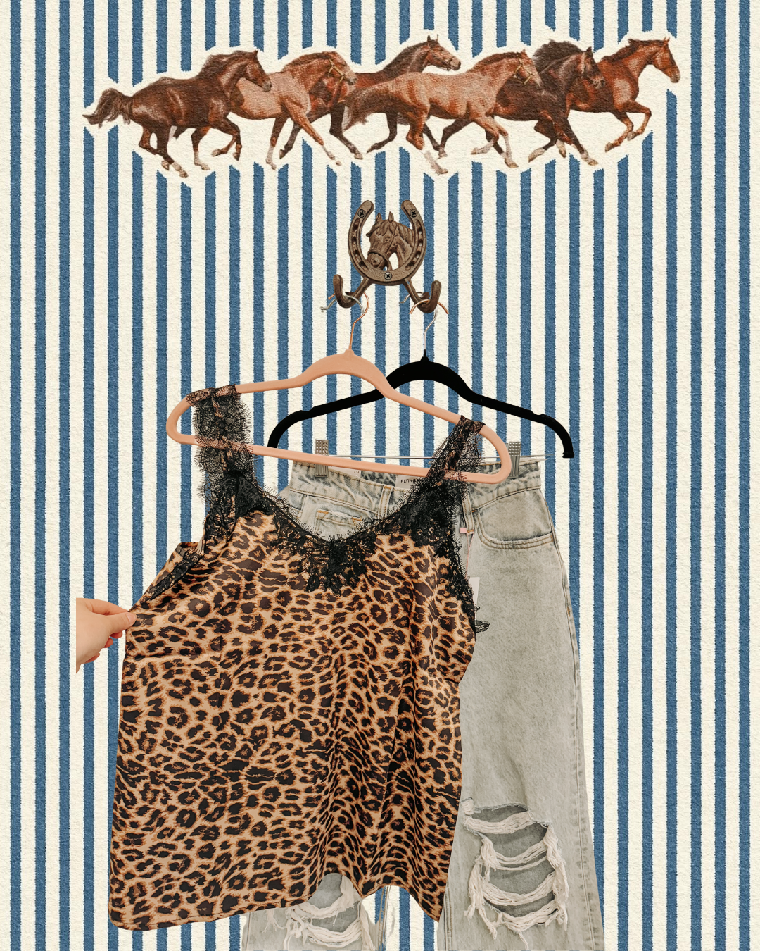 Sienna Leopard Lace Tank