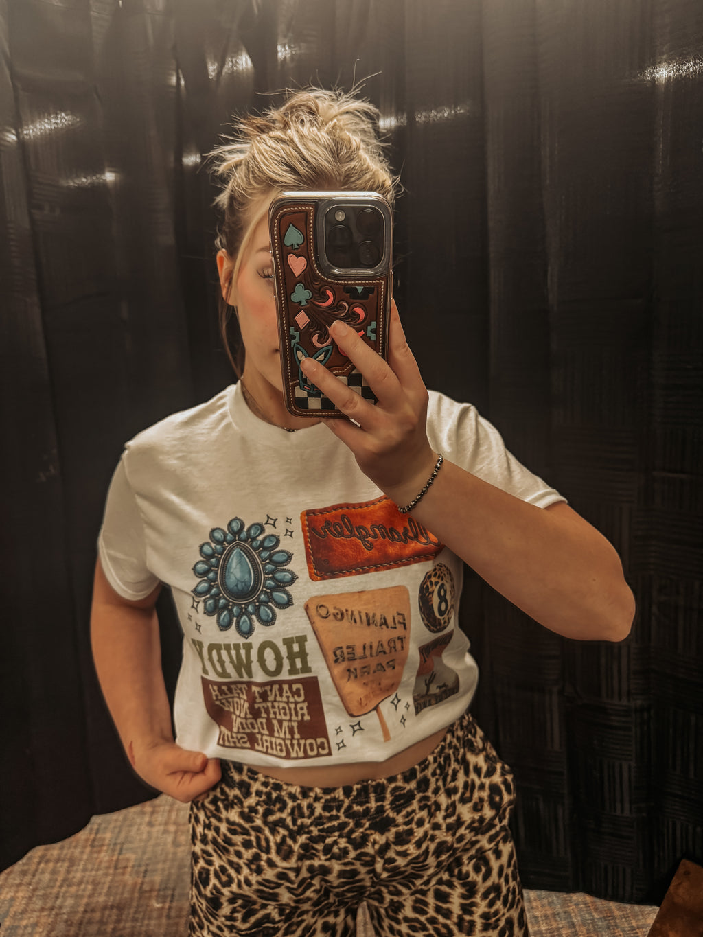 Cowgirl Collage Tee