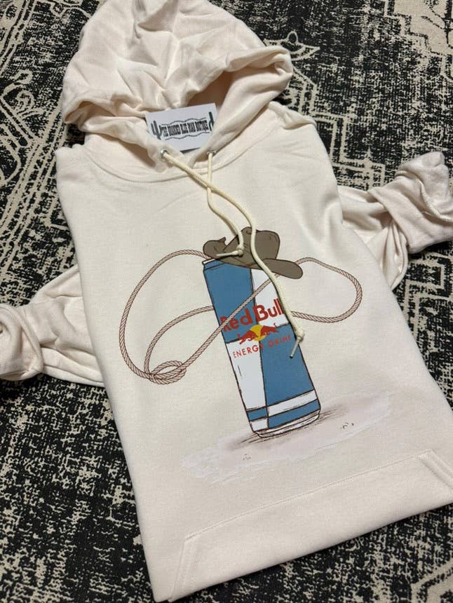 Red-Bullll Cowboy Hoodie 