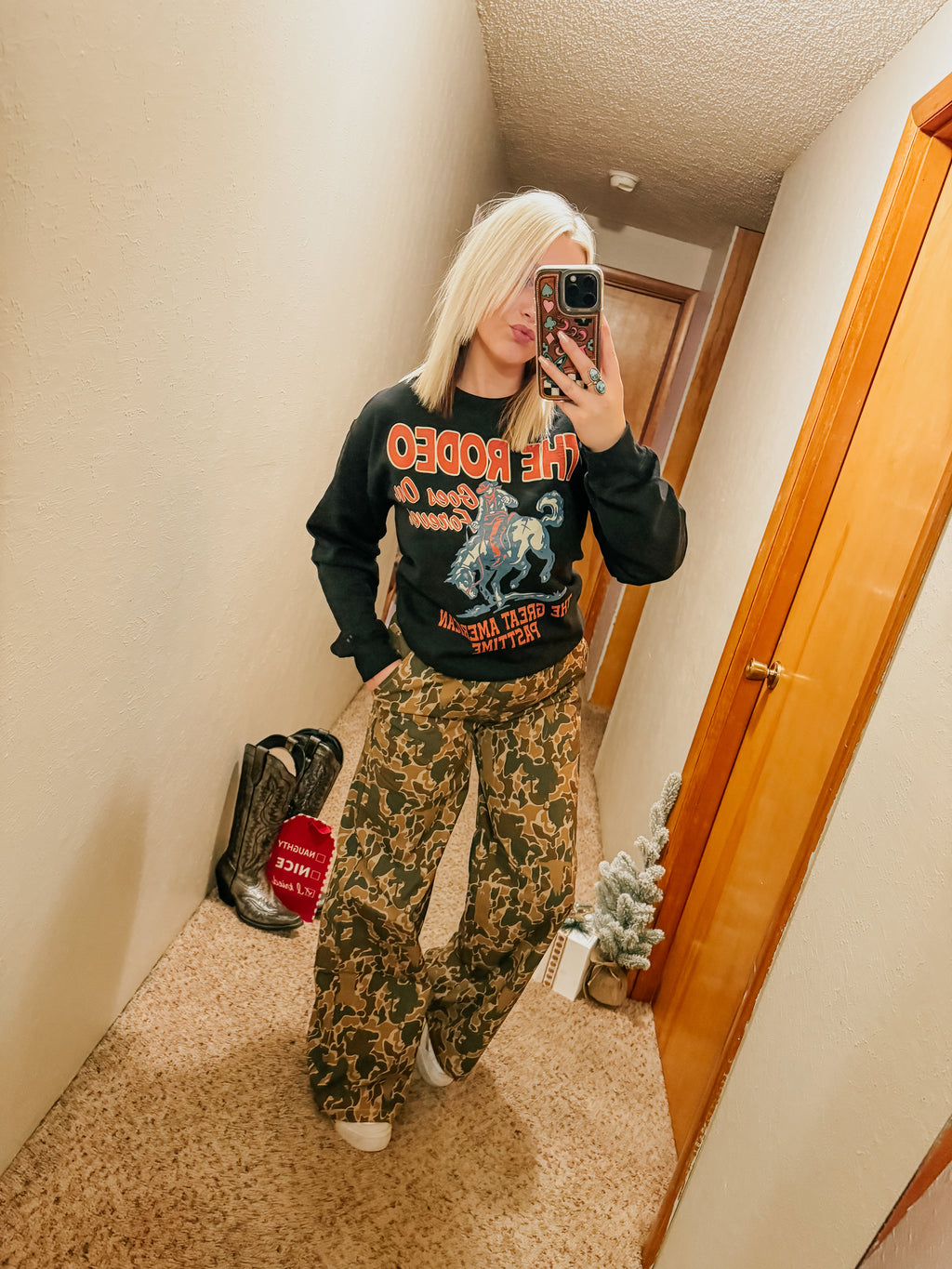 Backroad Babe Camo Pant