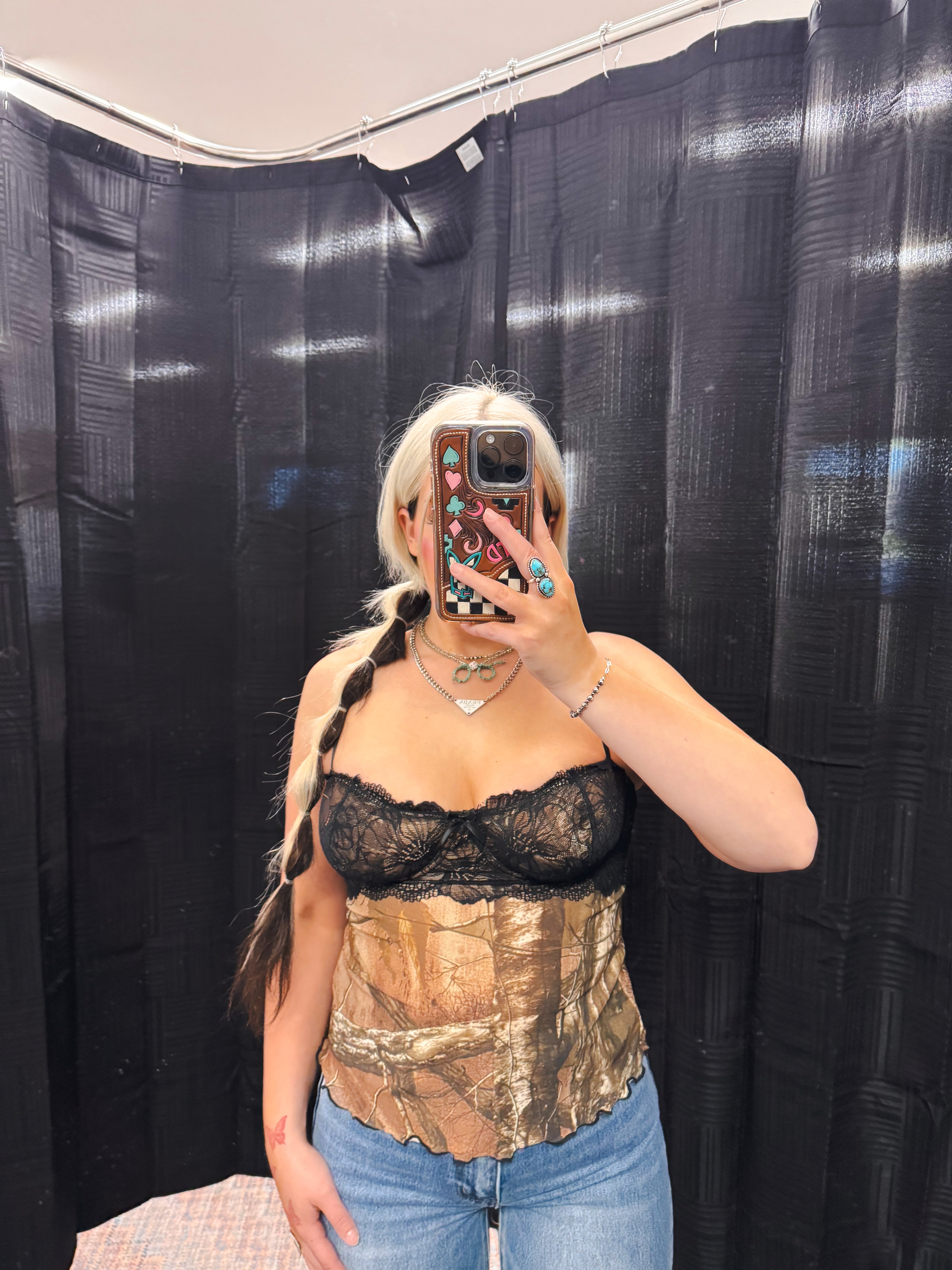 Talon Camo Lace Cami