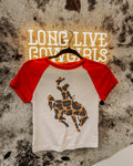 Leopard Cowboy Baby Tee  
