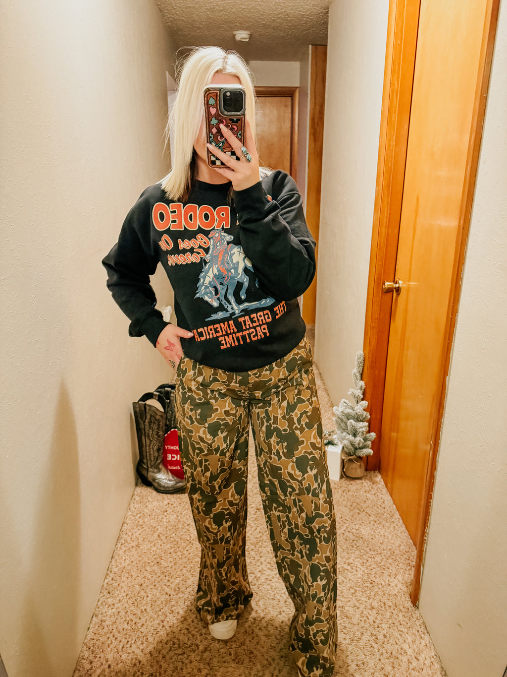 Backroad Babe Camo Pant
