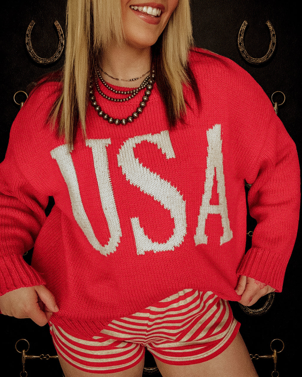 American Honey Knit Sweater