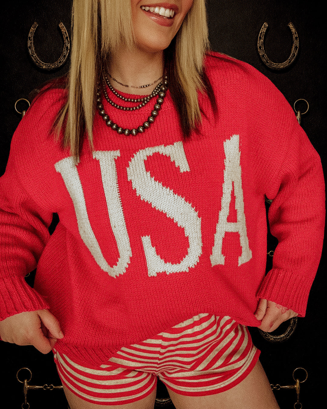 American Honey Knit Sweater