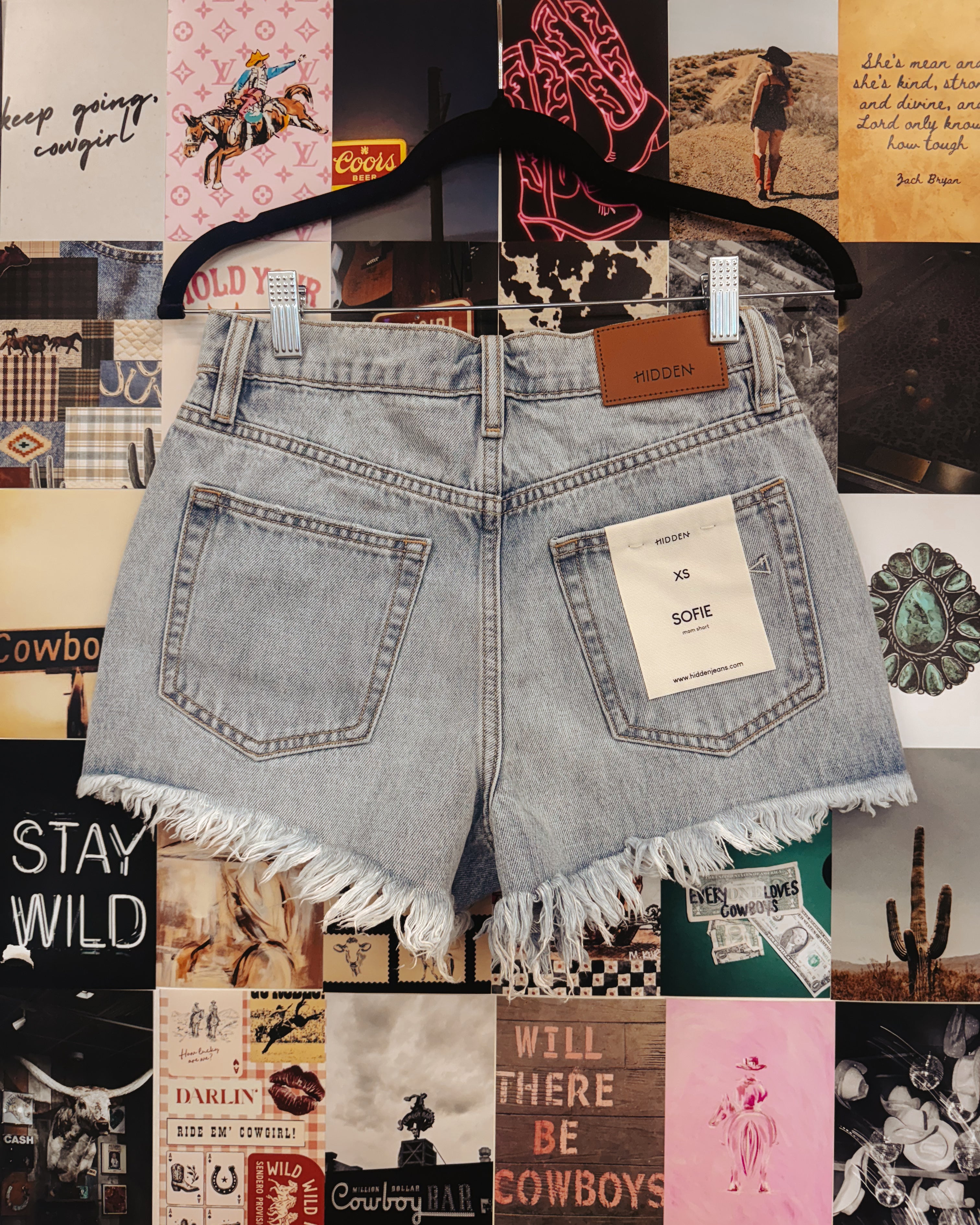 Sunday Saddle Raw Hem Shorts