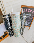 Turquoise Camo Tumbler  40oz