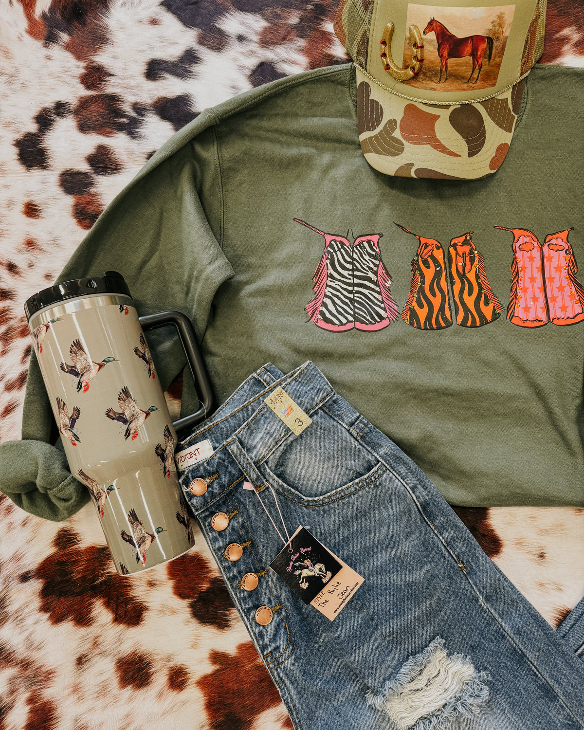 Funky Chappy Crewneck