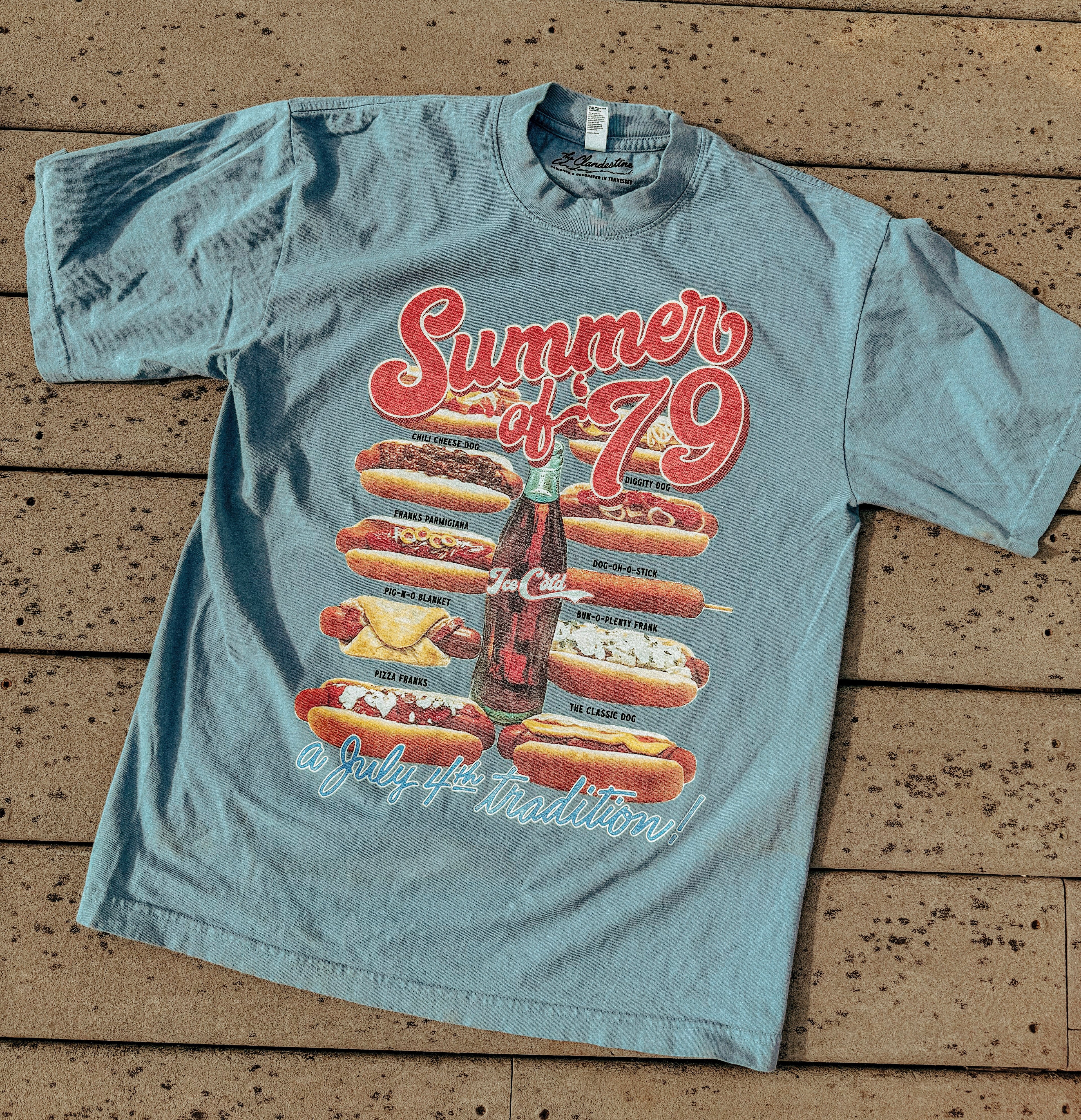 Summer of '79, Hot Dogs Boxy Tee