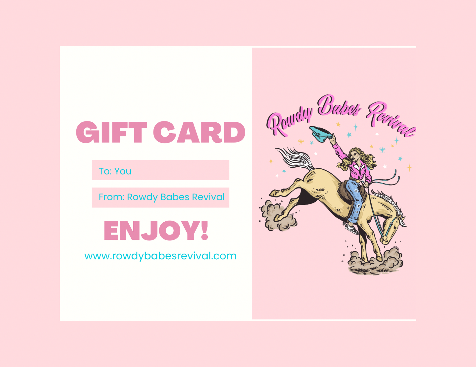 ROWDY BABES GIFT CARD