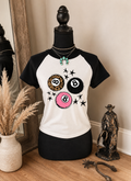 Lucky 8 Baby Tee  