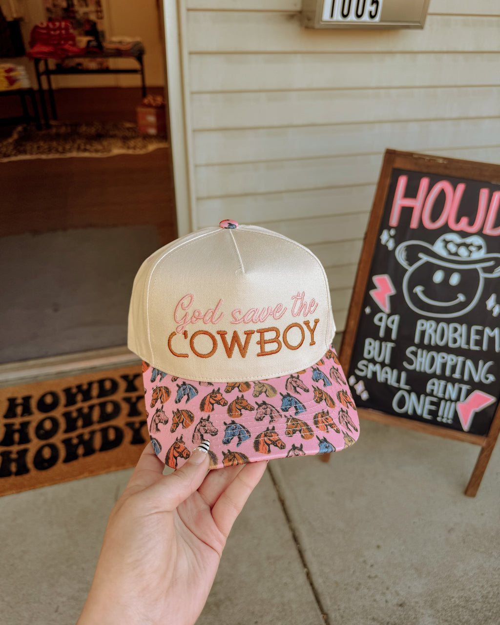 God Save The Cowboys Trucker
