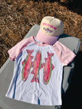 Pink Trout Baby Tee