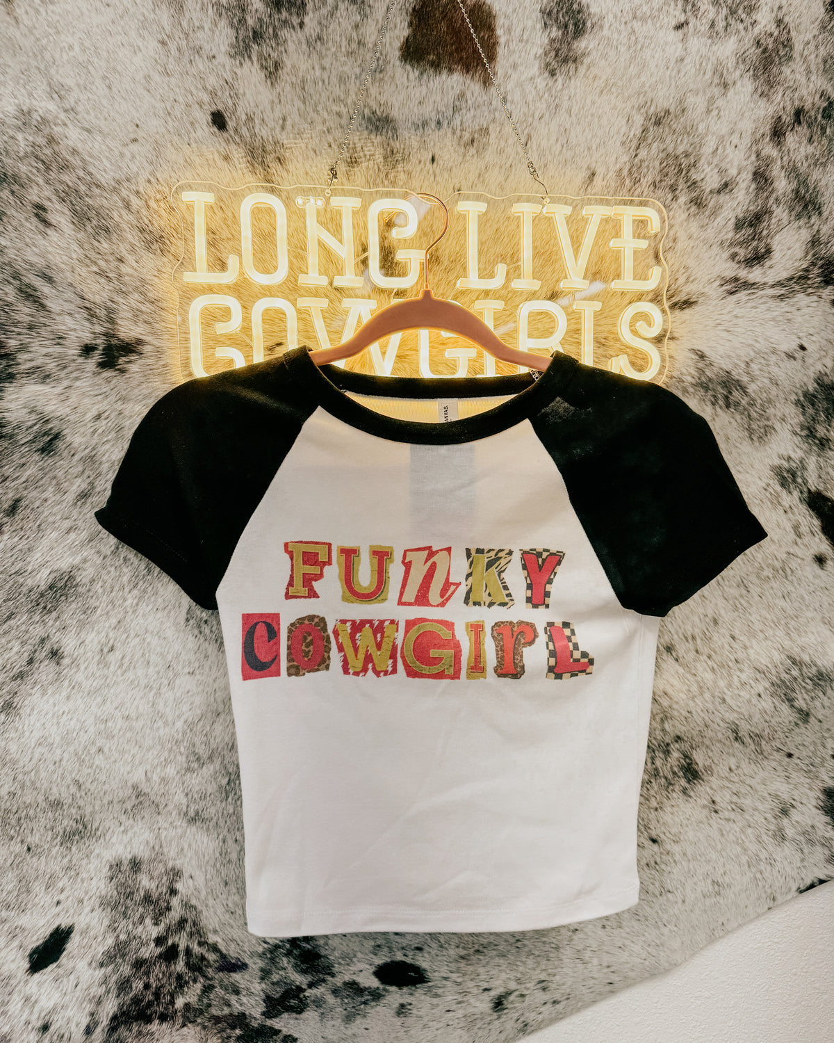 Funky Cowgirl Baby Tee