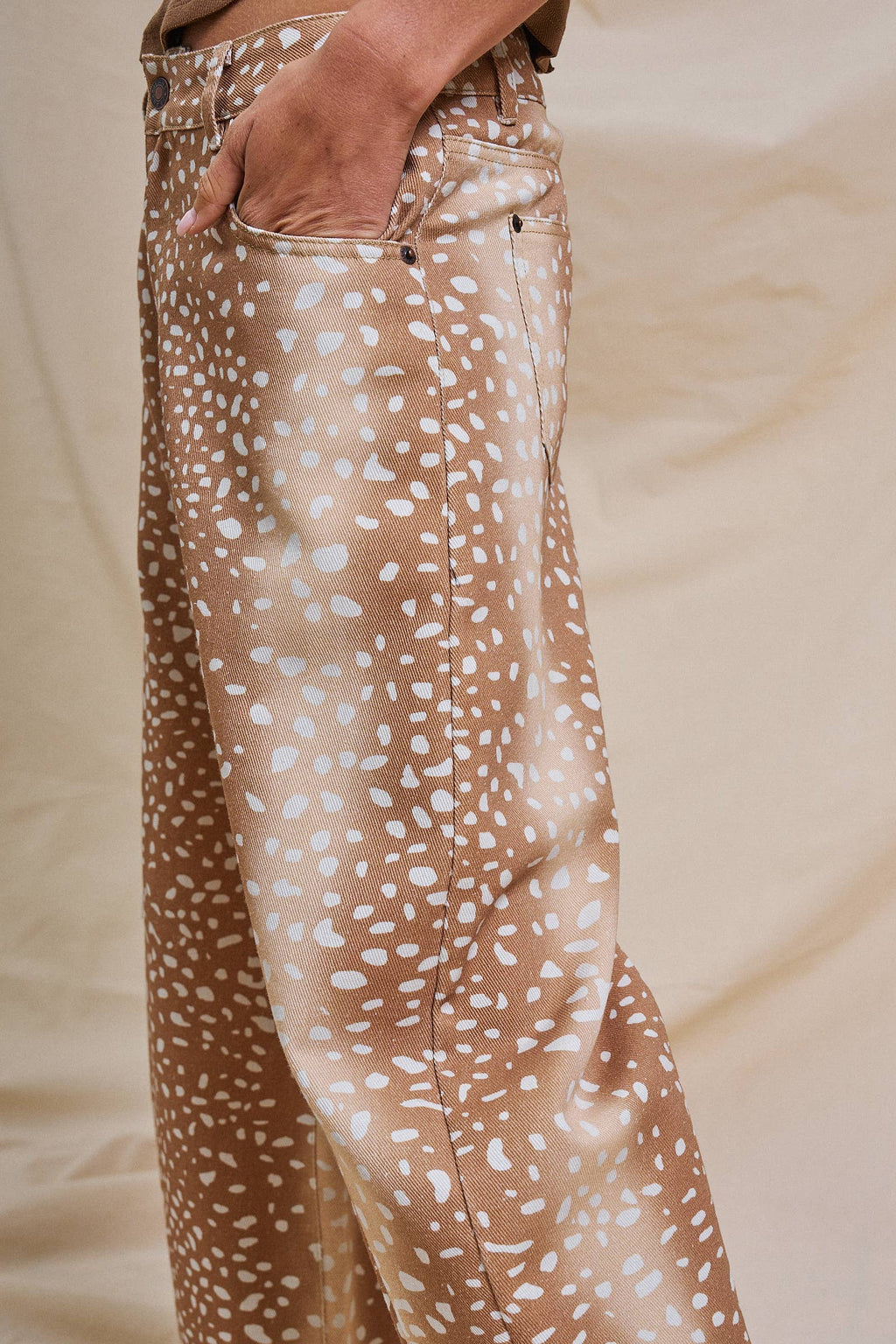 Fawn Over Me Wide Leg Barrel Jeans