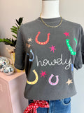 Howdy Horseshoe Tee